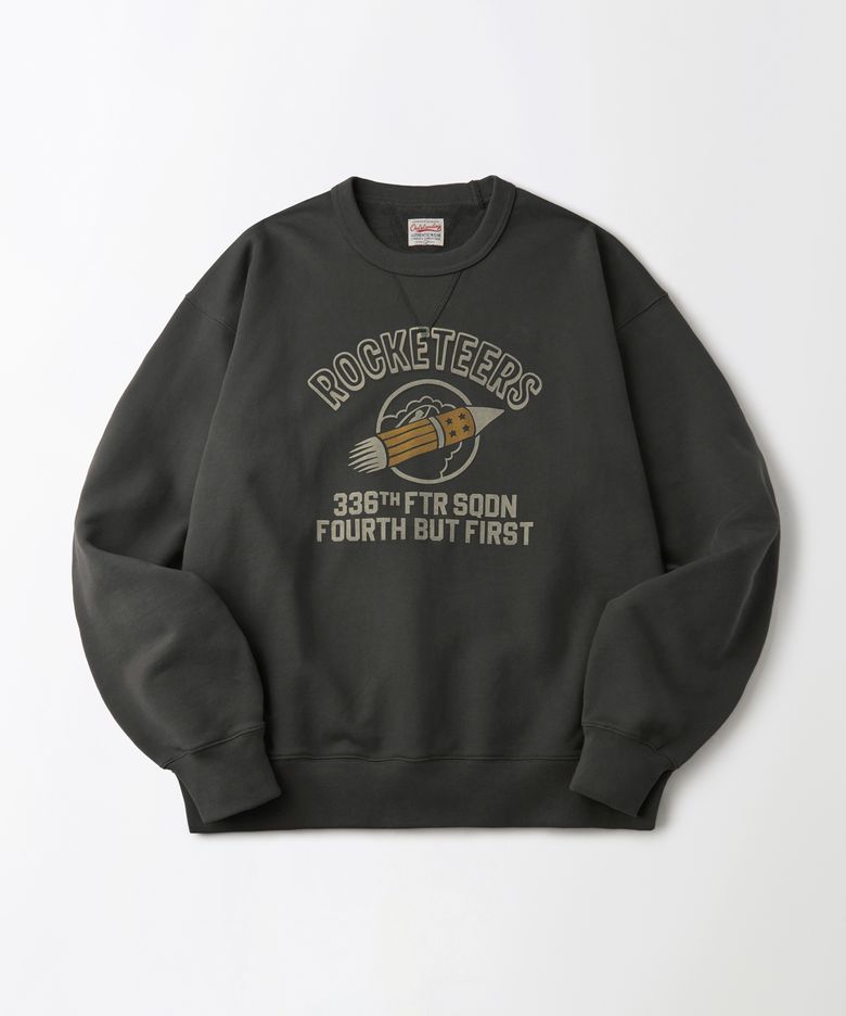 MIL SWEAT(ROCKETEERS)_CHARCOAL