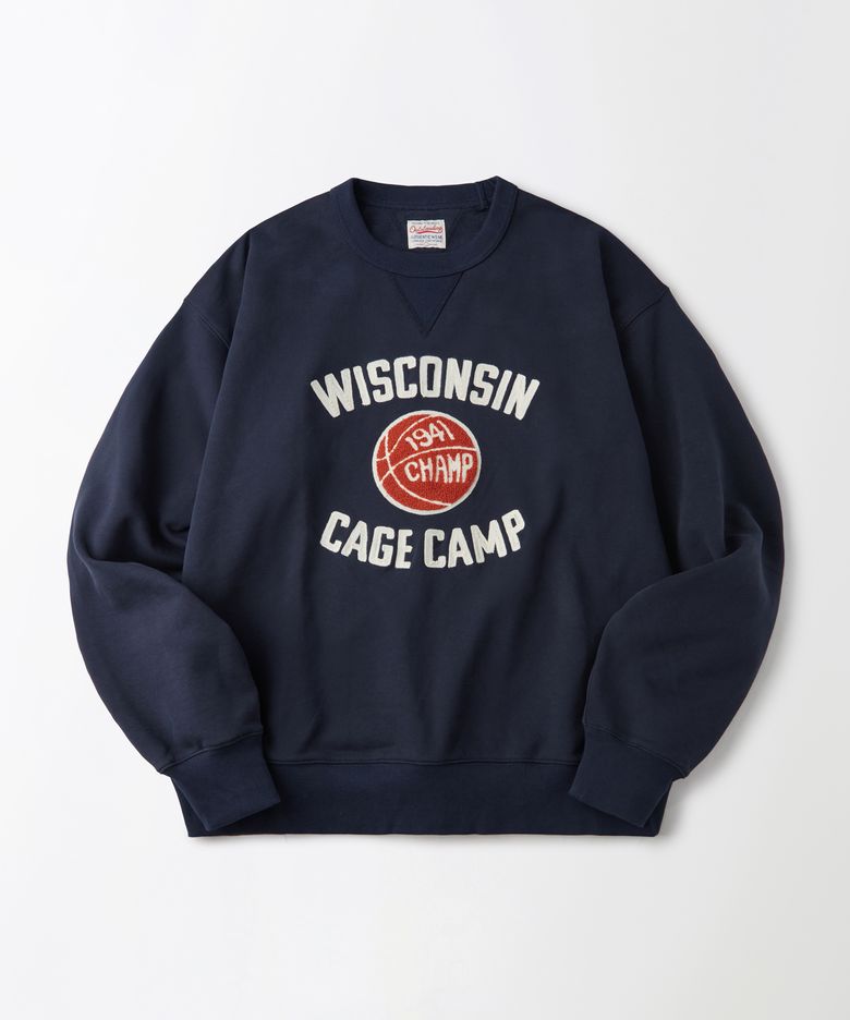 V.S.C SWEAT(WISCONSIN)_NAVY
