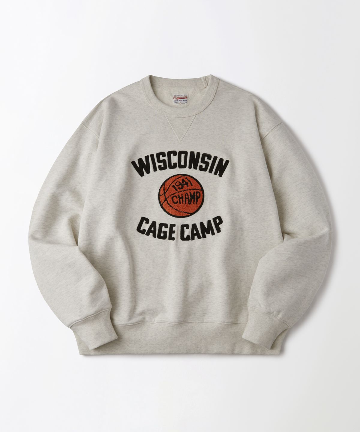 아웃스탠딩(OUTSTANDING) V.S.C SWEAT(WISCONSIN)_1%OATMEAL