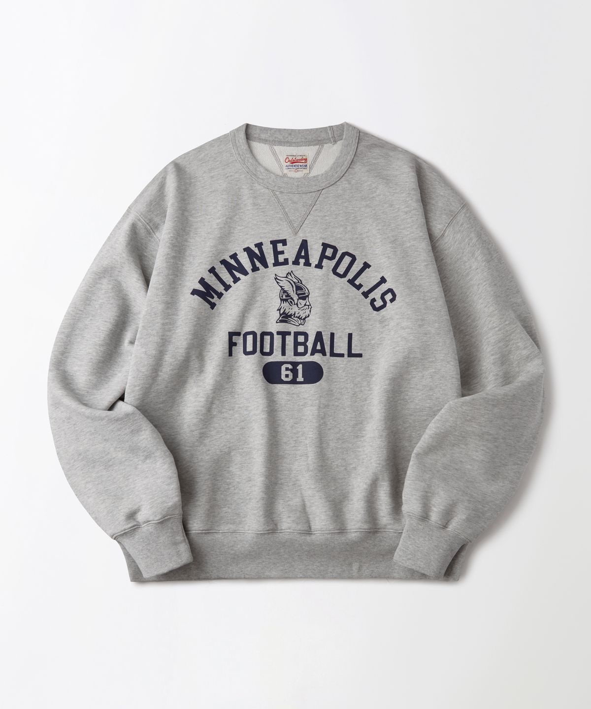 아웃스탠딩(OUTSTANDING) V.S.C SWEAT(MINNEAPOLIS)_3%MELANGE GRAY