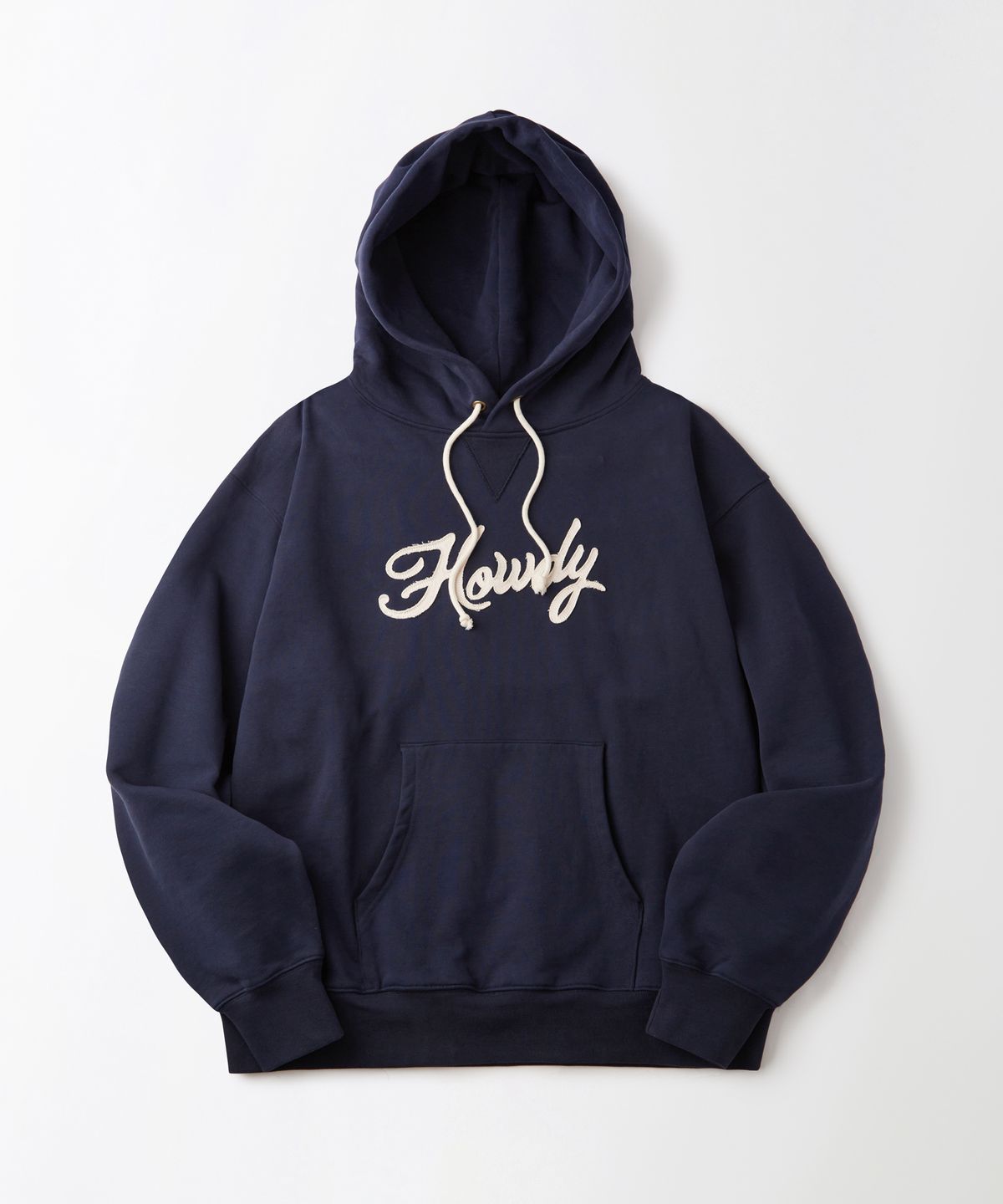 아웃스탠딩(OUTSTANDING) V.S.C HOOD SWEAT(HOWDY)_NAVY