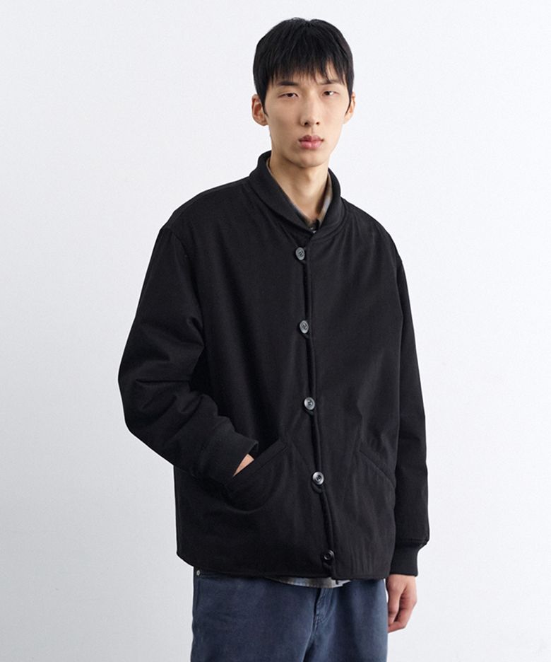 어반 탱커 울 블루종 네이비