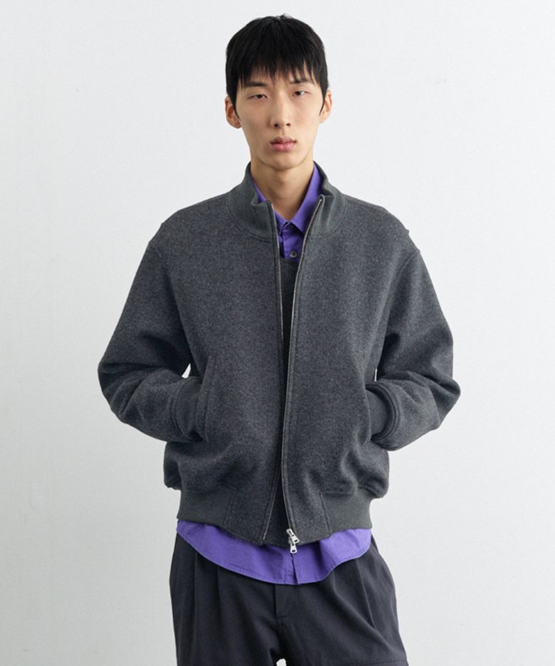 어반 탱커 울 블루종 차콜