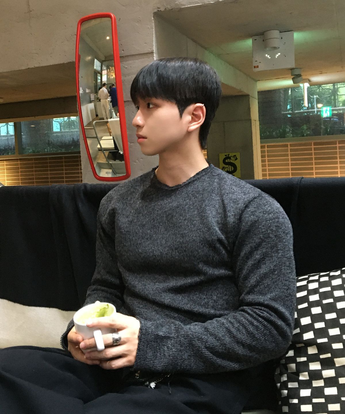 센테어(SENTAIR) 컷오프 버블 긴팔 티셔츠_5color