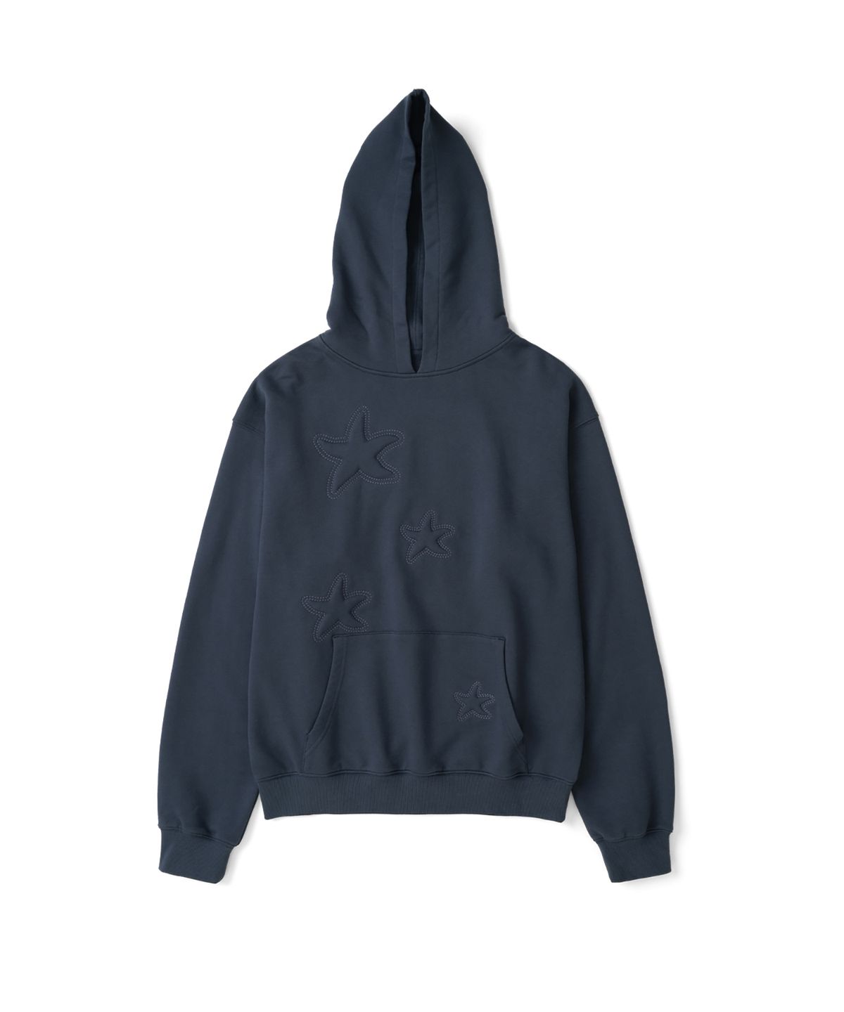 더콜디스트모먼트(THECOLDESTMOMENT) TCM bubble star hoodie (navy)