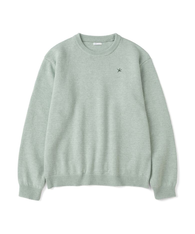 TCM starfish mini logo multi knit (light green)