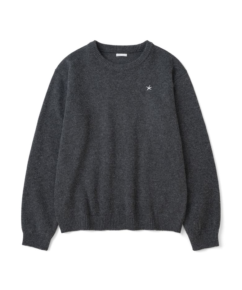 TCM starfish mini logo multi knit (charcoal)
