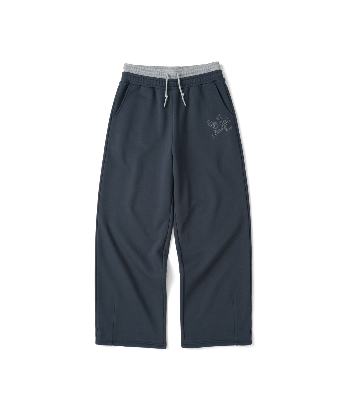 더콜디스트모먼트(THECOLDESTMOMENT) TCM layered sweatpants (navy)
