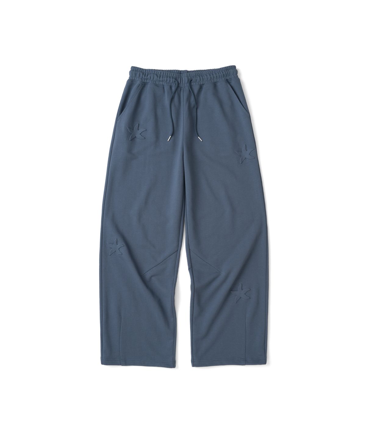 더콜디스트모먼트(THECOLDESTMOMENT) TCM bubble star sweat pants (dusty blue)