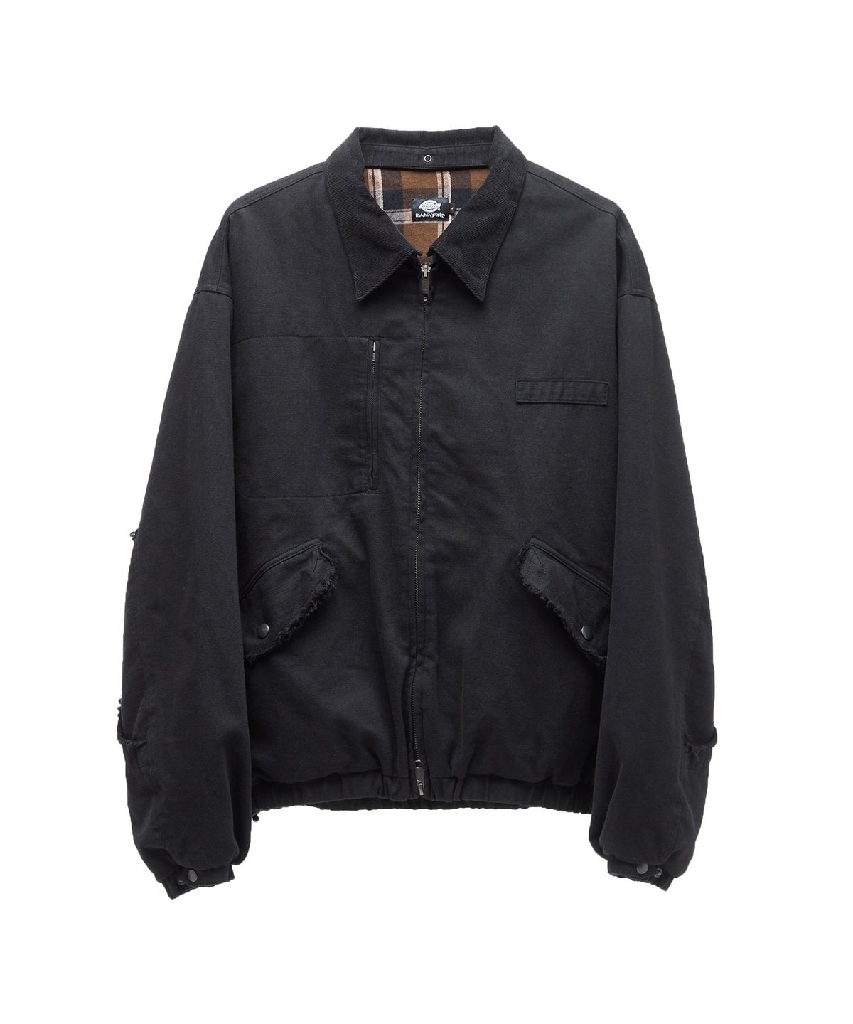 디키즈(DICKIES) 디키즈 x 해칭룸 Detachable Flight Jacket Black