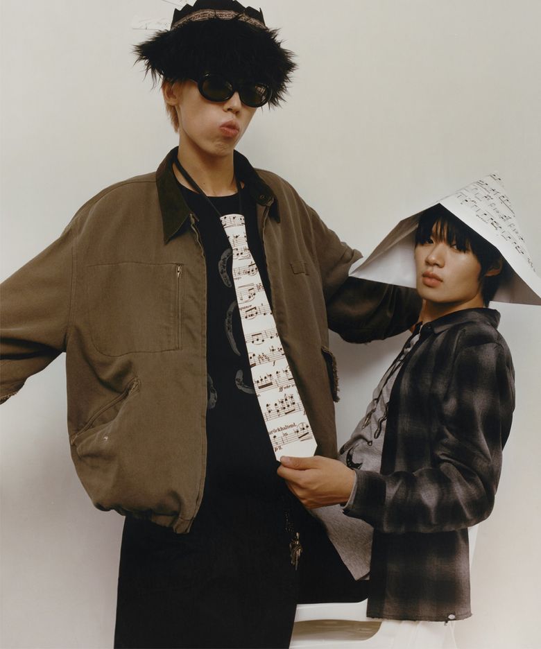 디키즈 x 해칭룸 Detachable Flight Jacket Olive