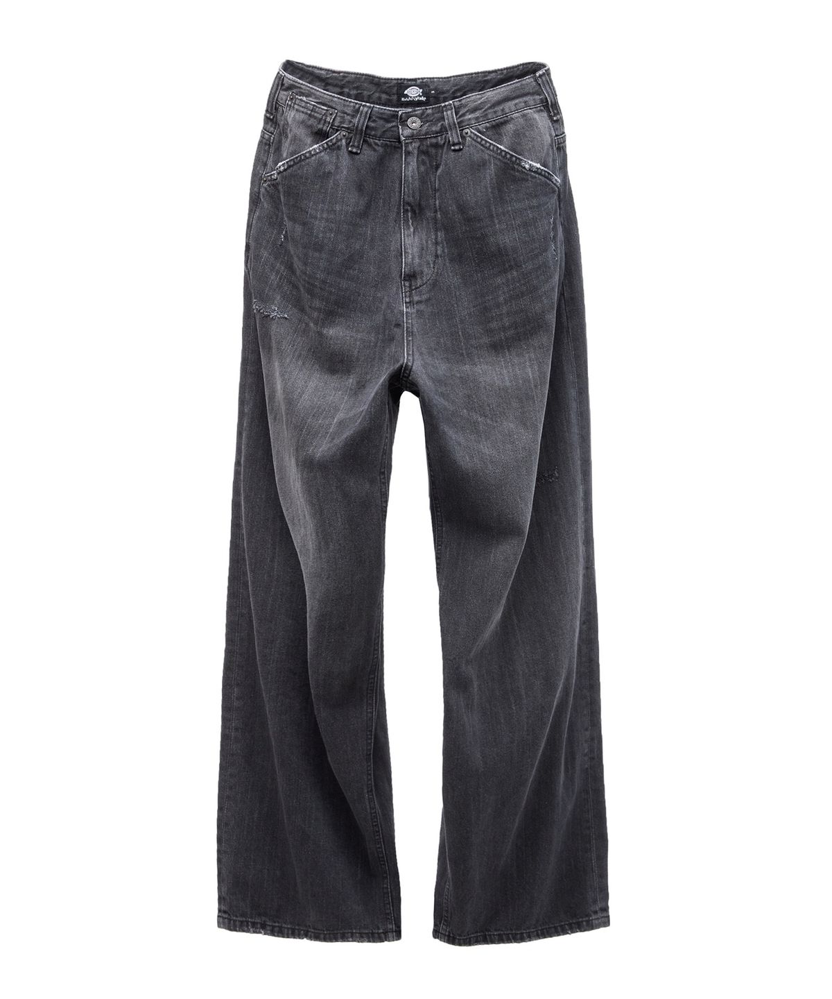 디키즈(DICKIES) 디키즈 x 해칭룸 Dis Jeans Aged Black