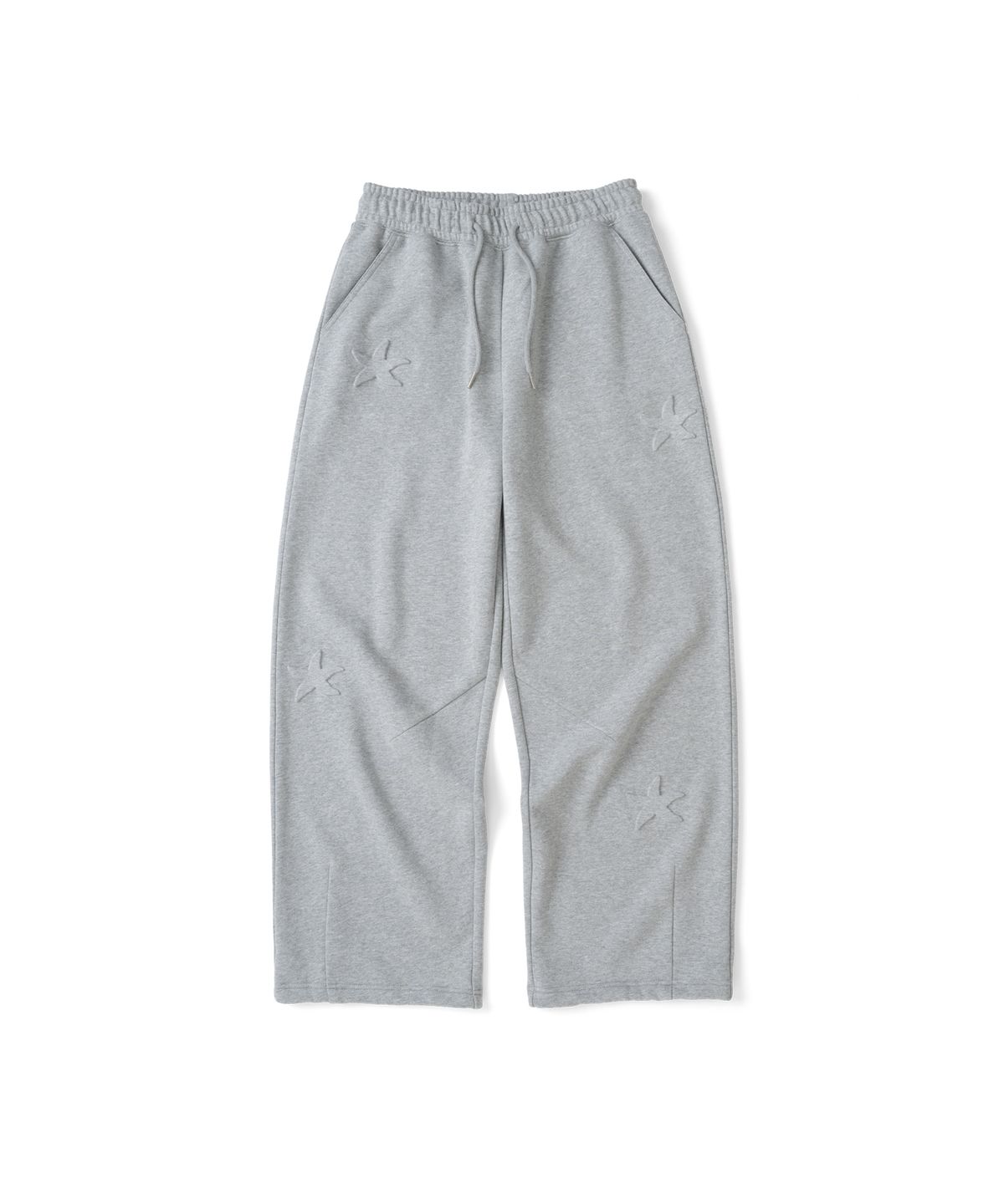 더콜디스트모먼트(THECOLDESTMOMENT) TCM bubble star sweat pants (melange grey)