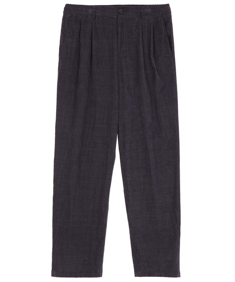 [TAPERED FIT]  코듀로이 다잉 스트링 치노팬츠 - 차콜그레이 (JNPA6D200CG)