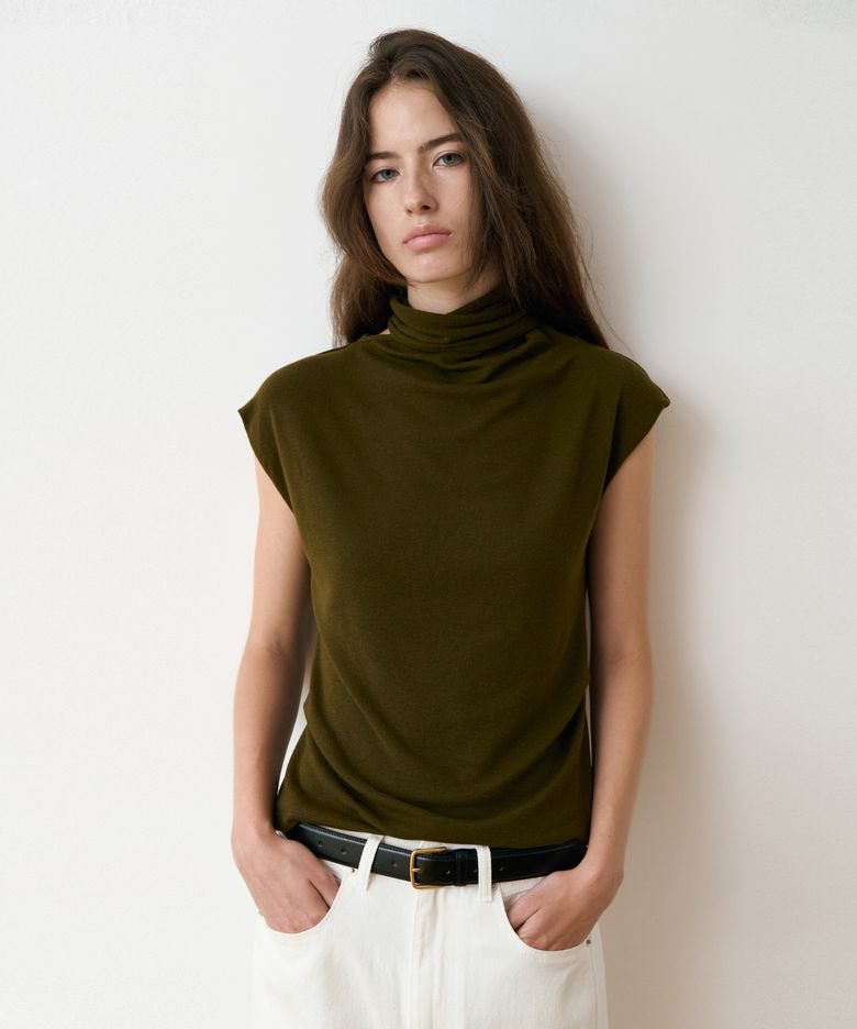 Echarpe Drape Top_2colors