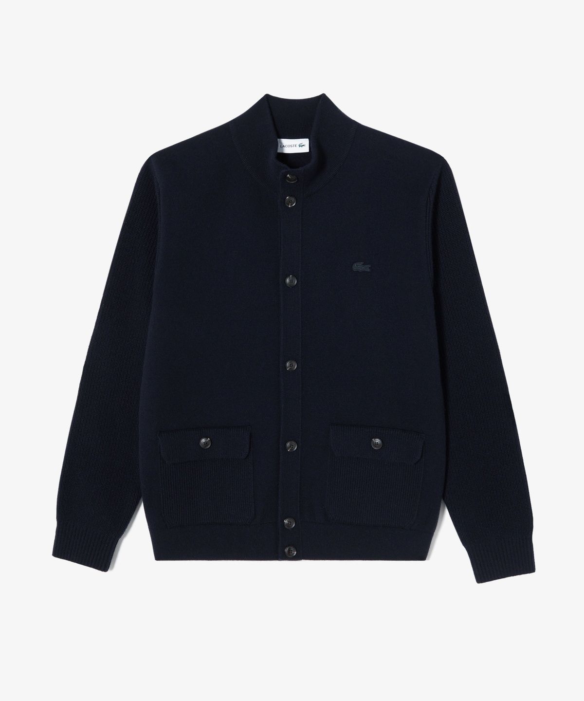 라코스테(LACOSTE) 남성 버튼 하이넥 니트 자켓 AH192E-56N 166