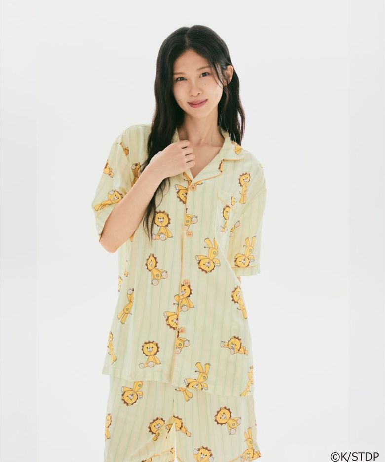 [블리치] 반팔 파자마(Yellow)_SPPPG49U21