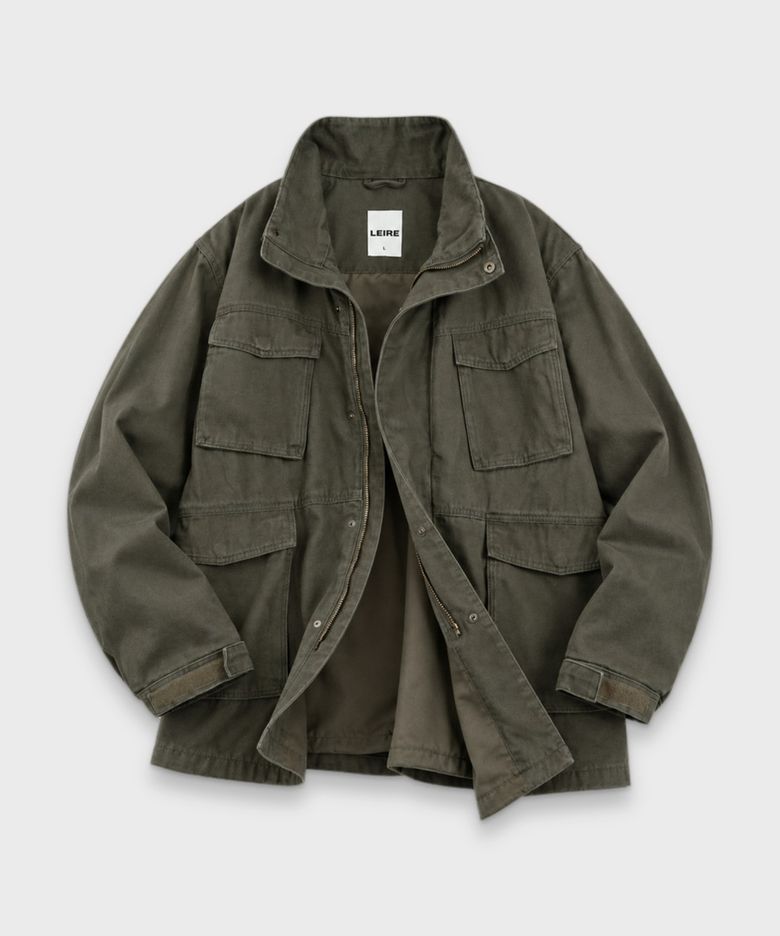 M65 밀리터리 필드 자켓 [빈티지카키]