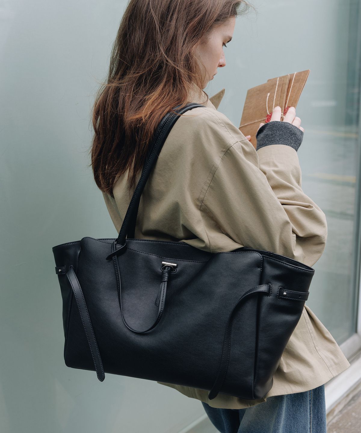 르메메(LEMEME) Sac Rivage_Black