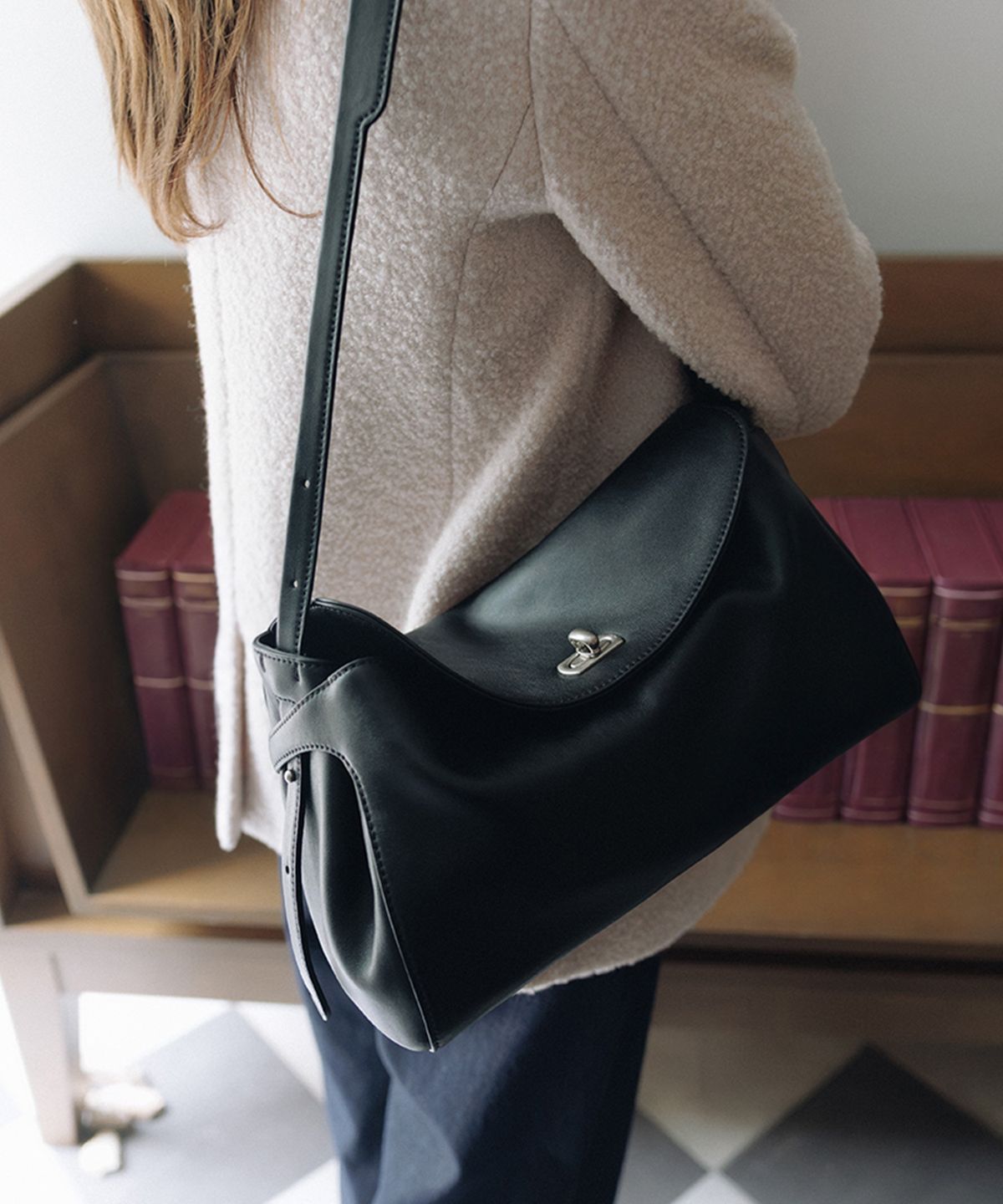 르메메(LEMEME) Sac Lien_Black