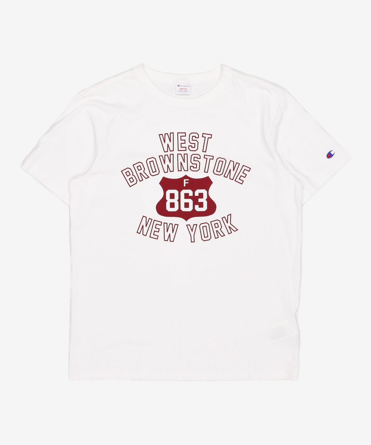 챔피온(CHAMPION) [ASIA] [친환경] 그래픽 5.6oz 반팔티셔츠 (NORMAL RED) CKTS2E339R2 M