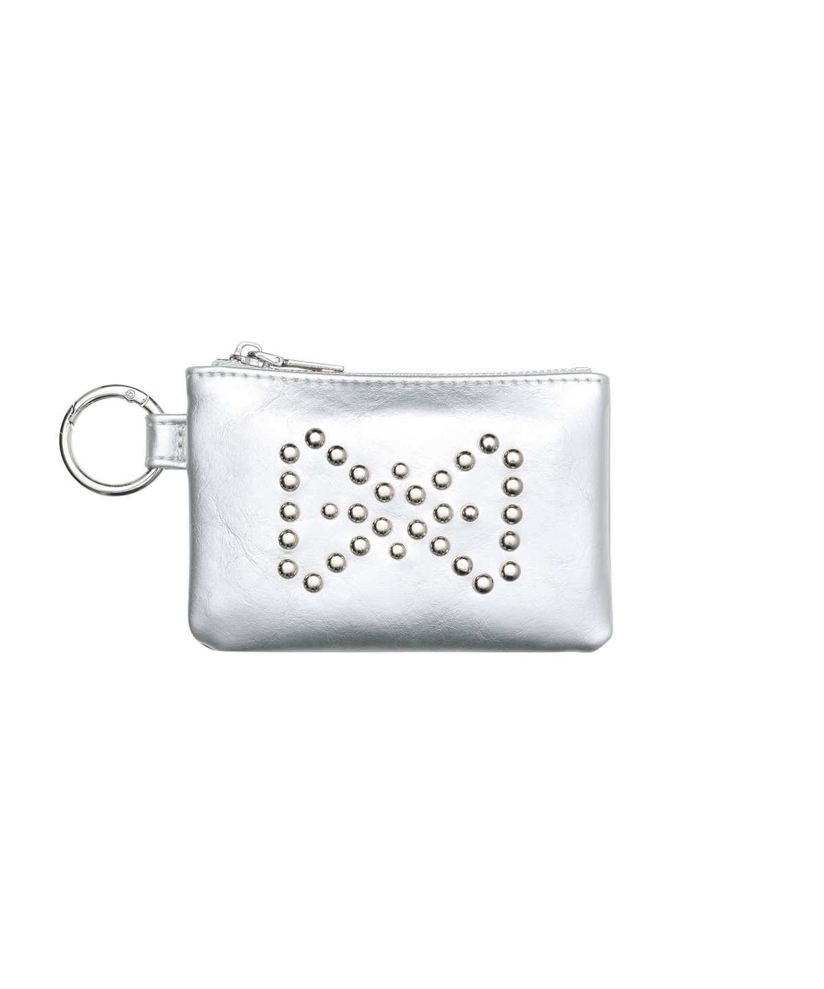 아메스 월드와이드(AMES-WORLDWIDE) NEW RIBBON WALLET POUCH SILVER
