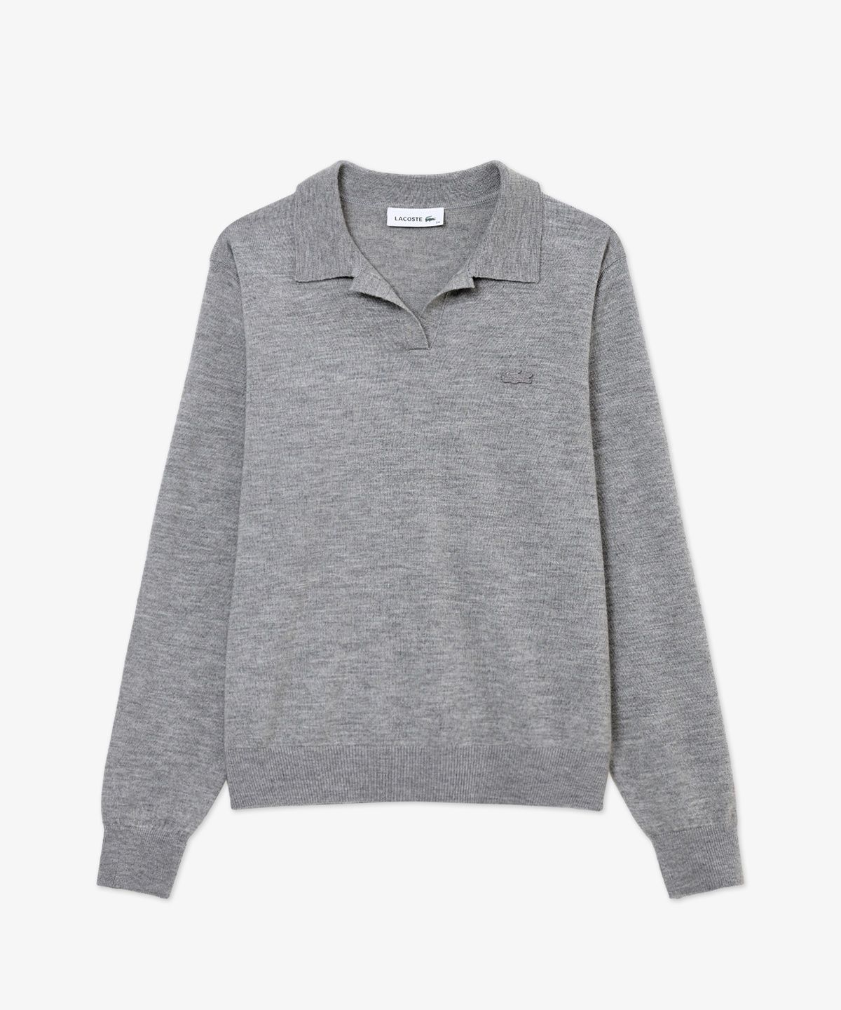 라코스테(LACOSTE) 여성 오픈카라 폴로 스웨터 AF307E-56N CCA