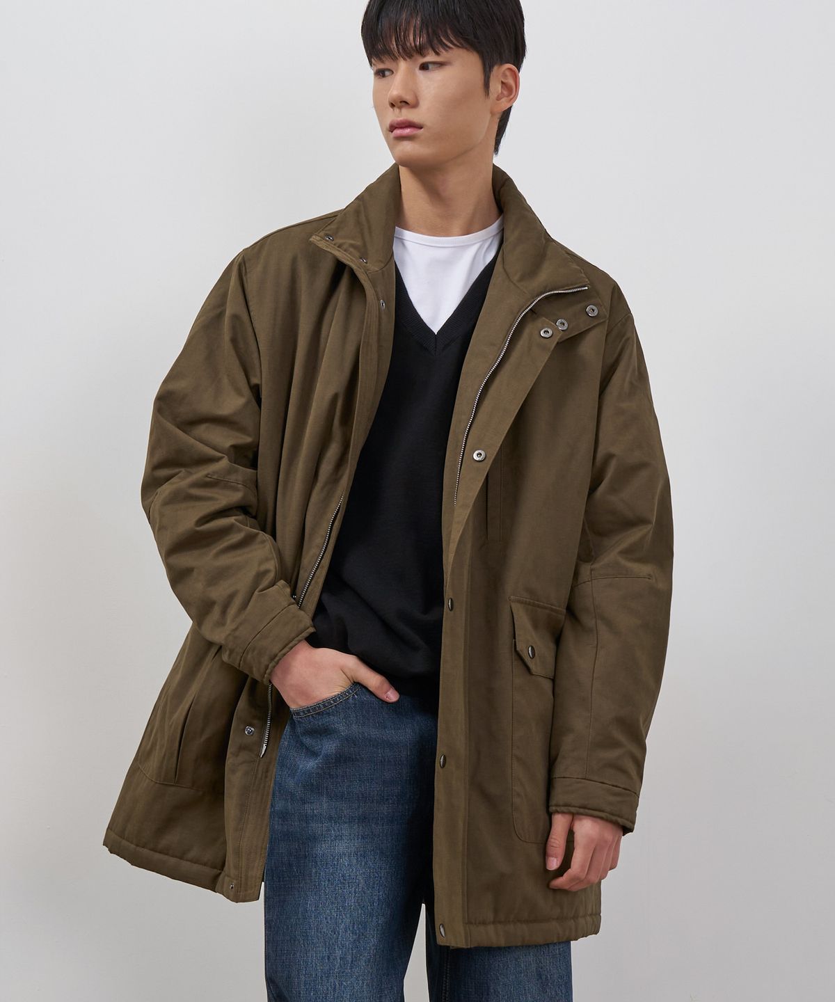 토피(TOFFEE) M65 패디드 자켓 (KHAKI)