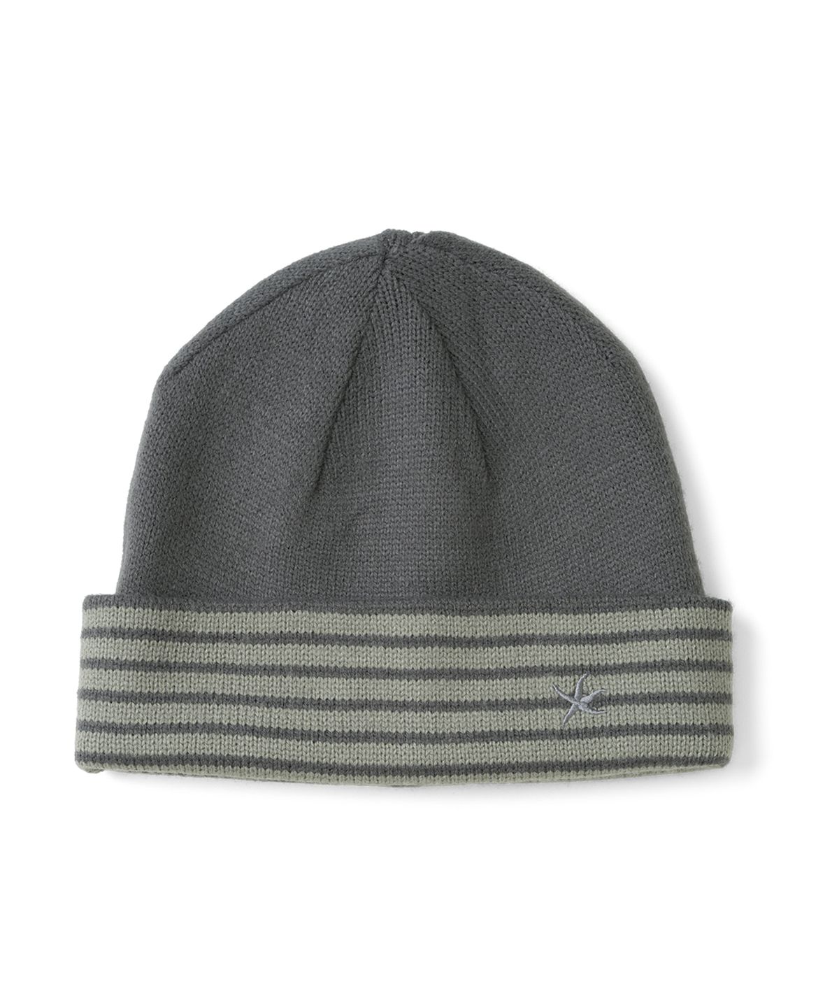 더콜디스트모먼트(THECOLDESTMOMENT) TCM reversible stripe beanie (khaki)
