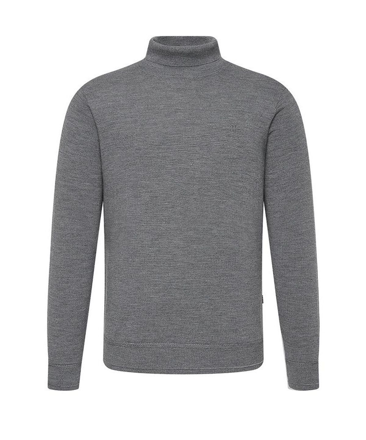 닥스셔츠(DAKS SHIRTS) 울100 워셔블 풀 터틀넥니트 레귤러핏 그레이_DMW1SWTN151G1