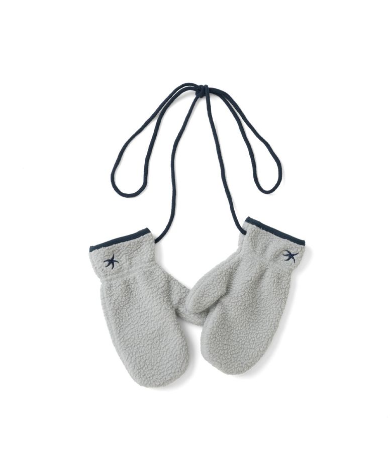 TCM fleece mittens (grey)