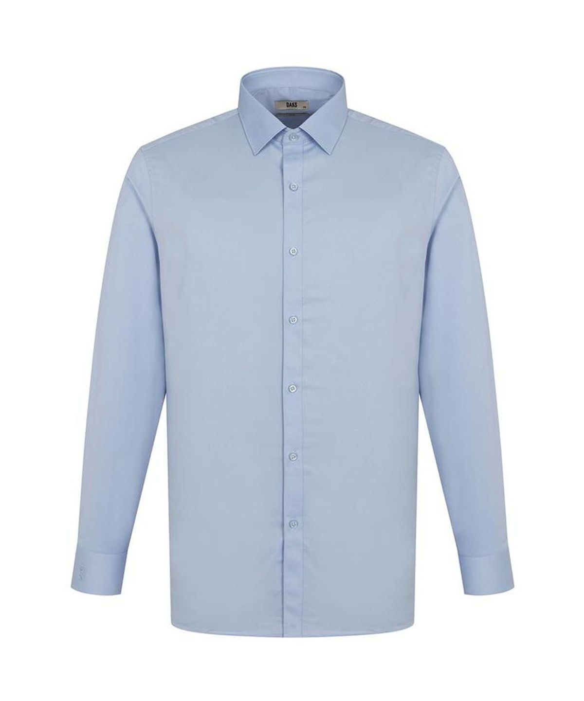 닥스셔츠(DAKS SHIRTS) 면혼방 솔리드 셔츠 슬림핏 블루_DLA2SHDL601B1