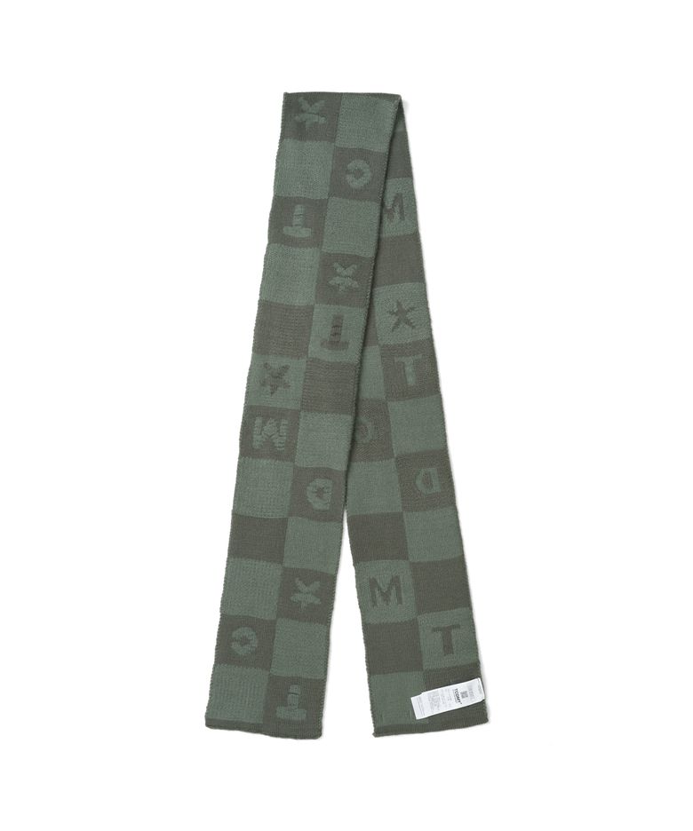 TCM tcdmt checker board muffler (ash green)