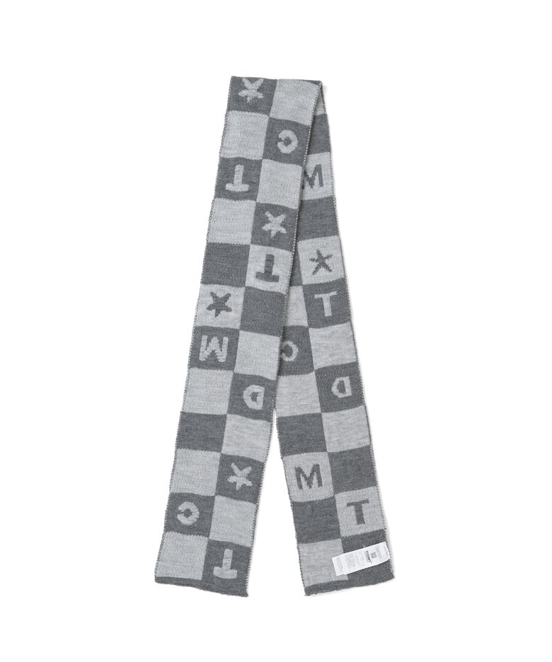 TCM tcdmt checker board muffler (melange grey)