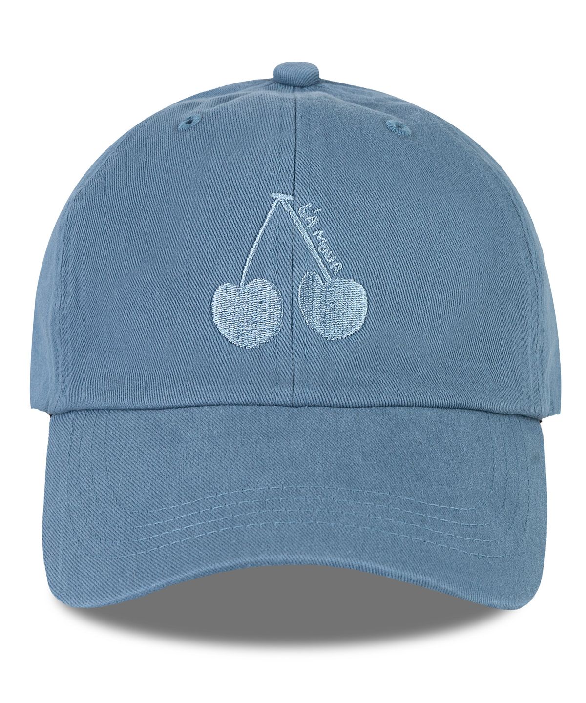 비치스앤 크림 키즈(BEACHESAND CREAM KIDS) 체리 워싱 볼캡-스카이블루(Cherry Washing Ball cap)
