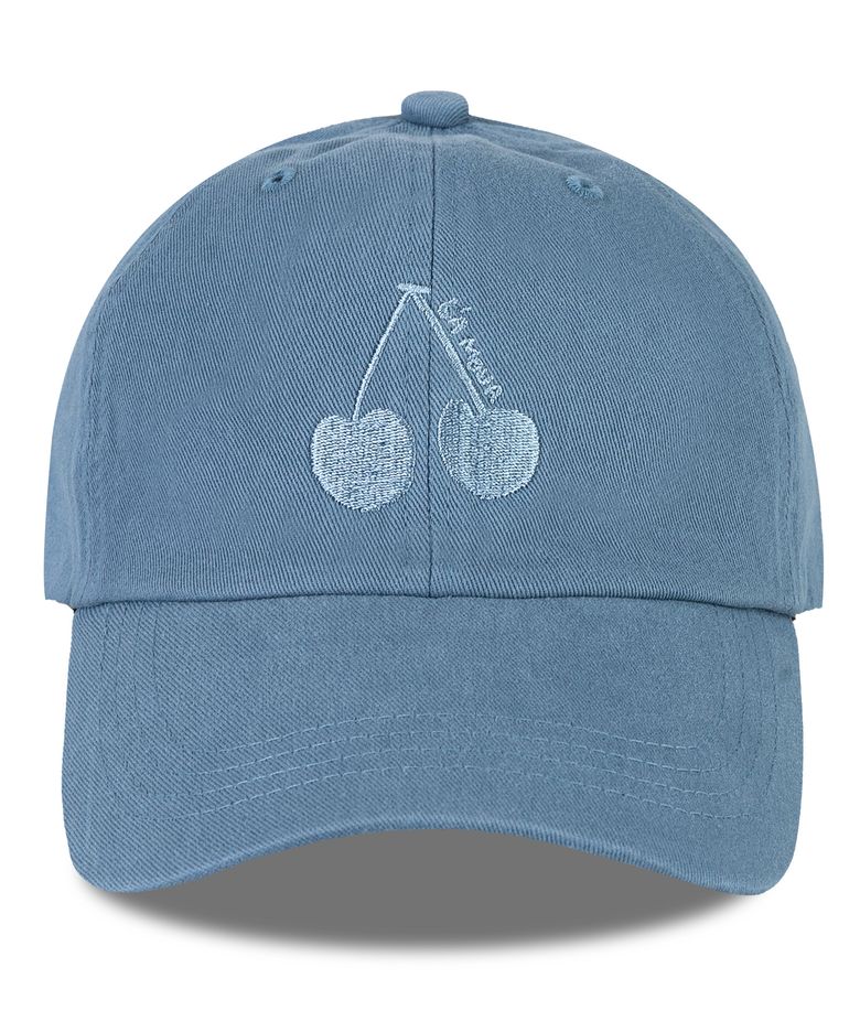 체리 워싱 볼캡-스카이블루(Cherry Washing Ball cap)