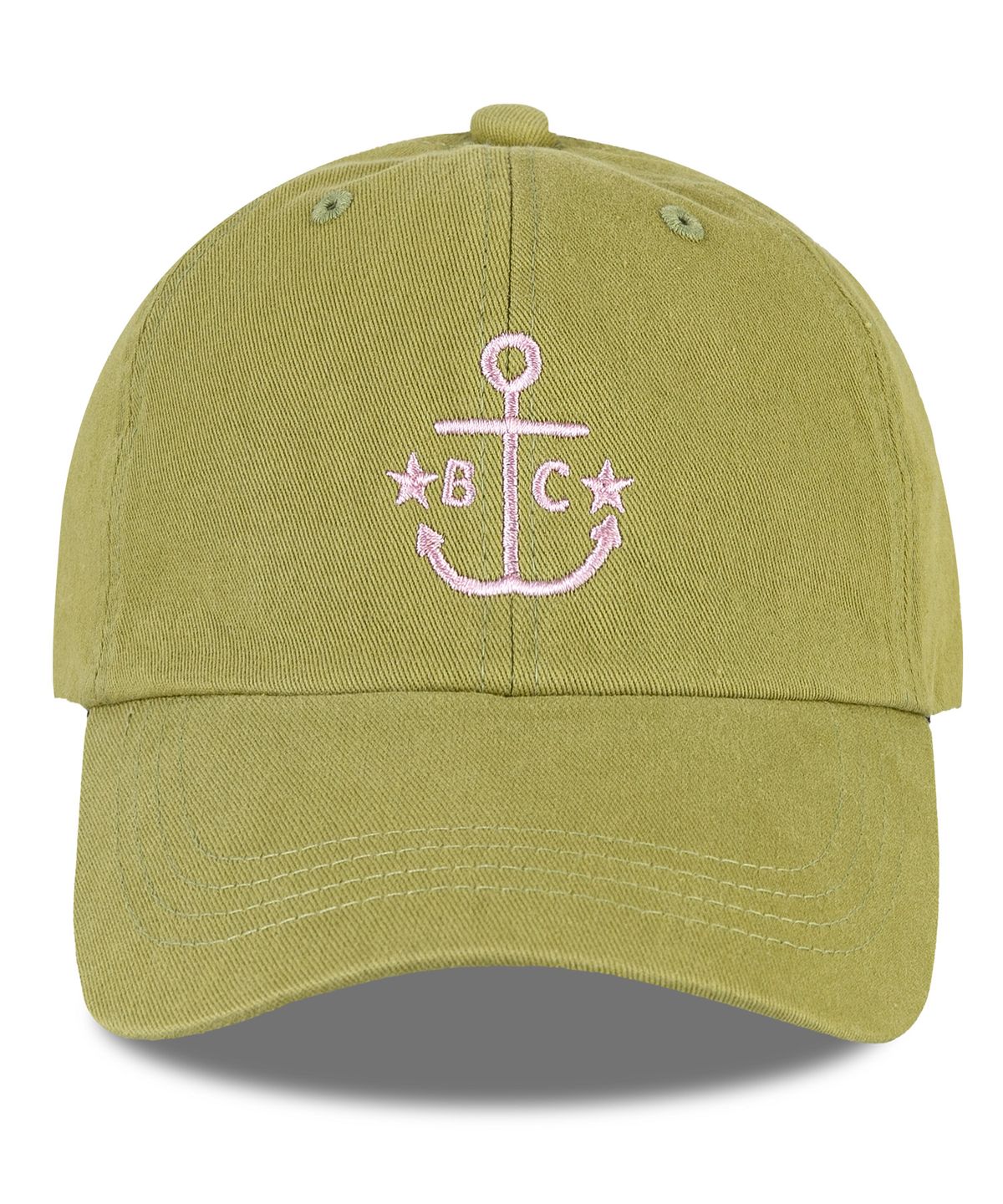 비치스앤 크림 키즈(BEACHESAND CREAM KIDS) 비씨 앵커 워싱 볼캡-애플그린(Anchor Washing Ball cap)