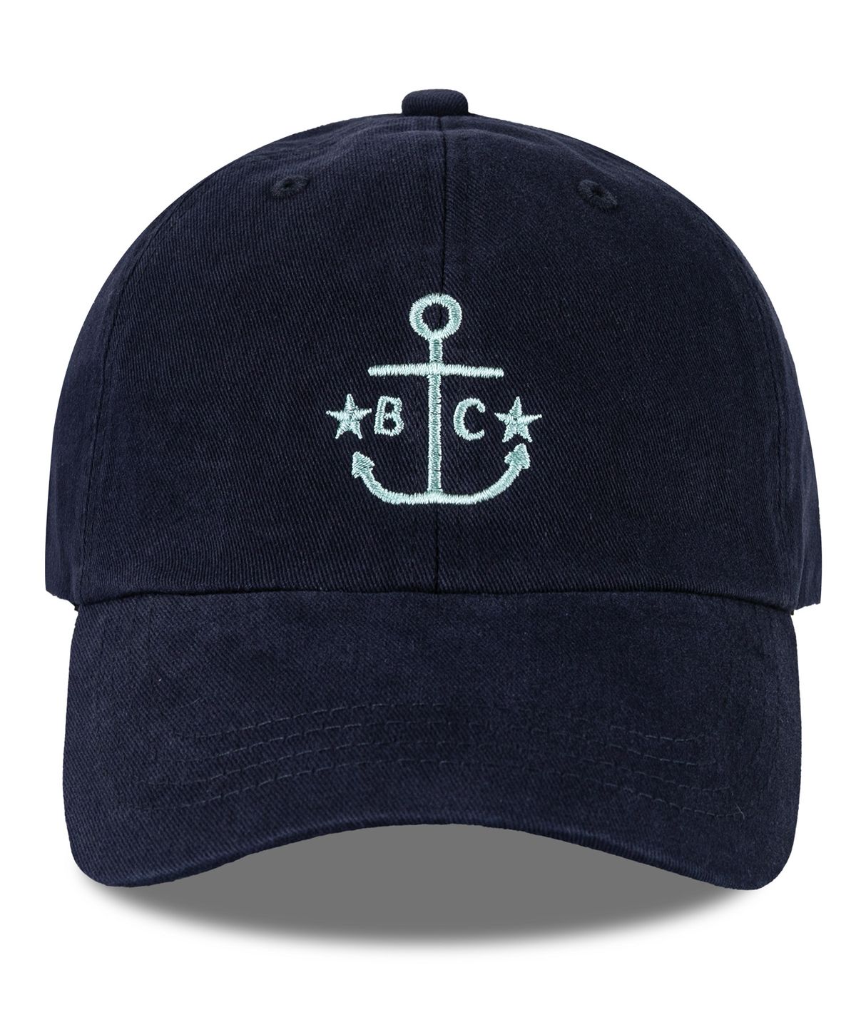 비치스앤 크림 키즈(BEACHESAND CREAM KIDS) 비씨 앵커 워싱 볼캡-네이비(Anchor Washing Ball cap)