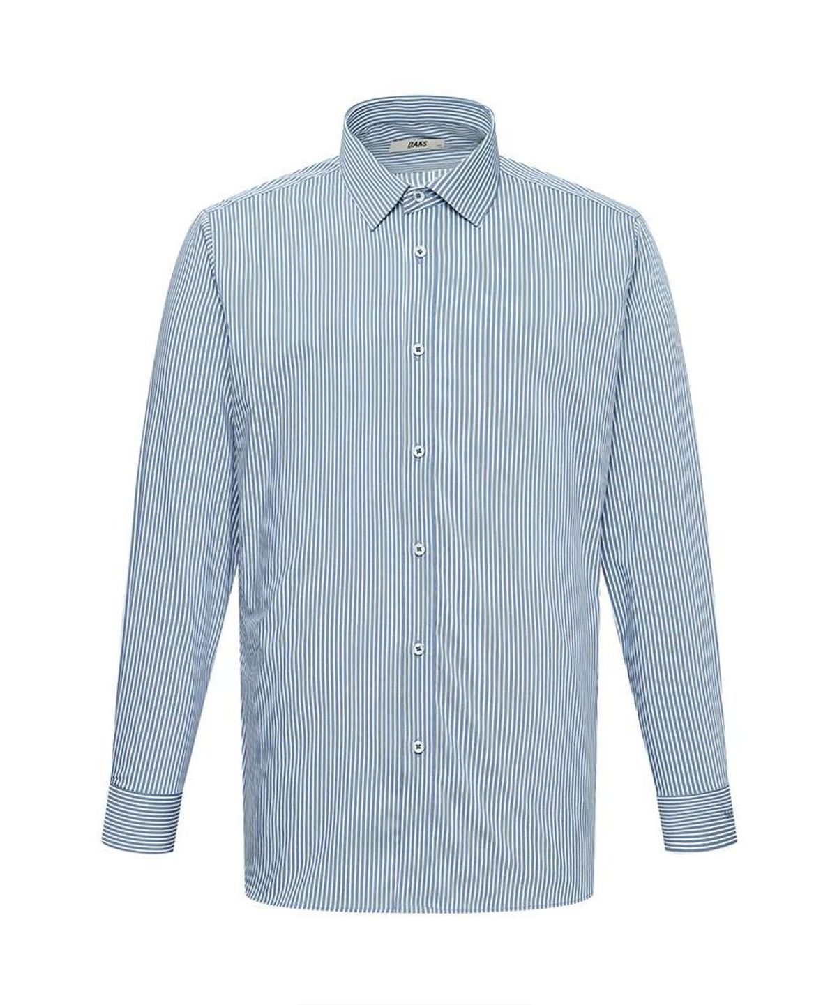 닥스셔츠(DAKS SHIRTS) 노케어 레이온혼방 스트라이프 셔츠 레귤러핏 블루_DMA1SHDL121B1