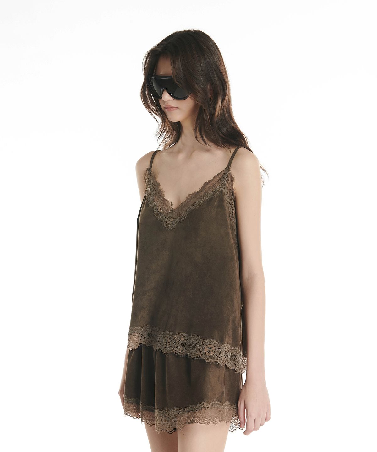 프로젝트 웨이브(PROJECT WAVE) Suade Race Top (3color)