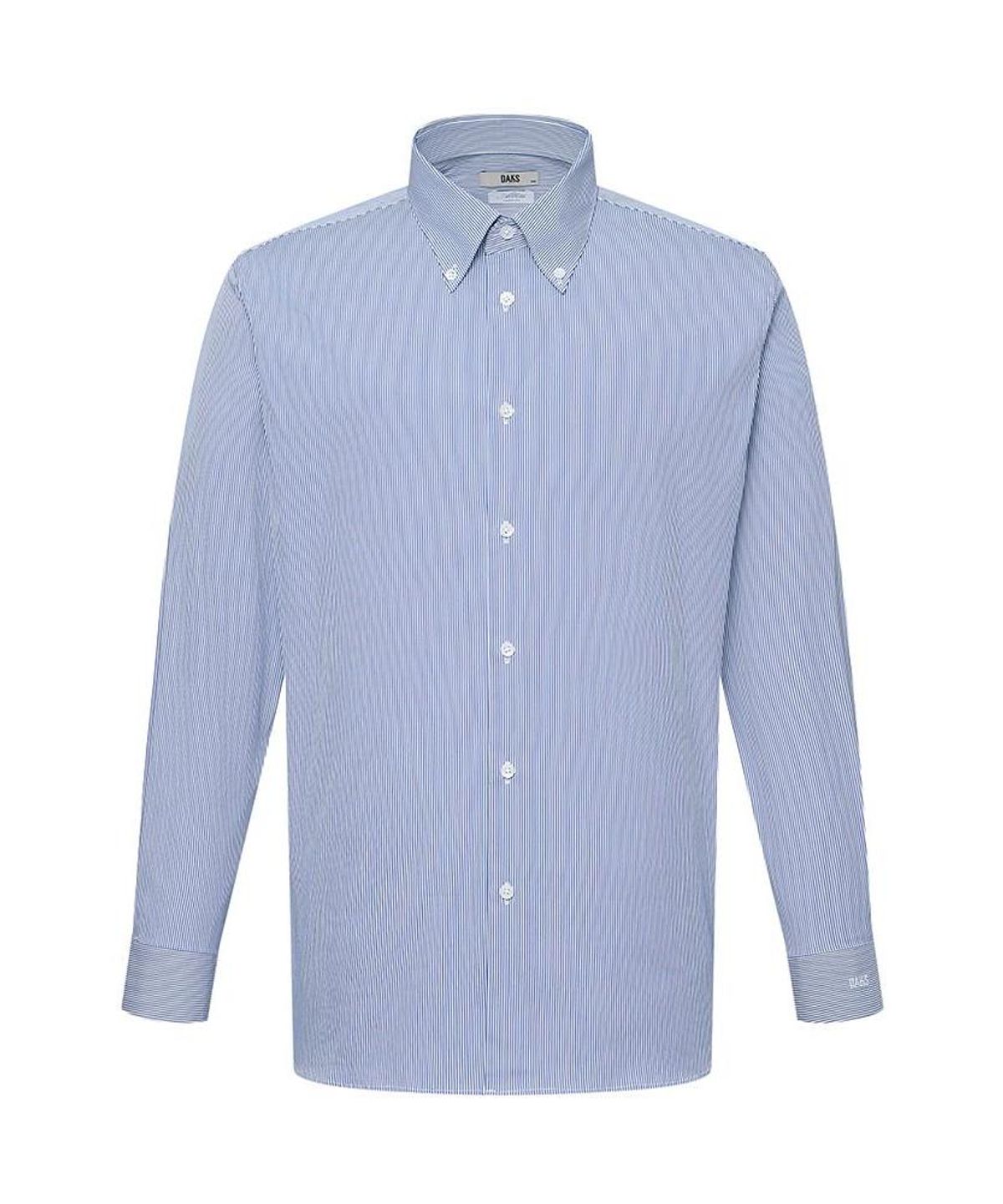 닥스셔츠(DAKS SHIRTS) 면혼방 스트라이프셔츠 레귤러핏 블루_DMA1SHDL191B1