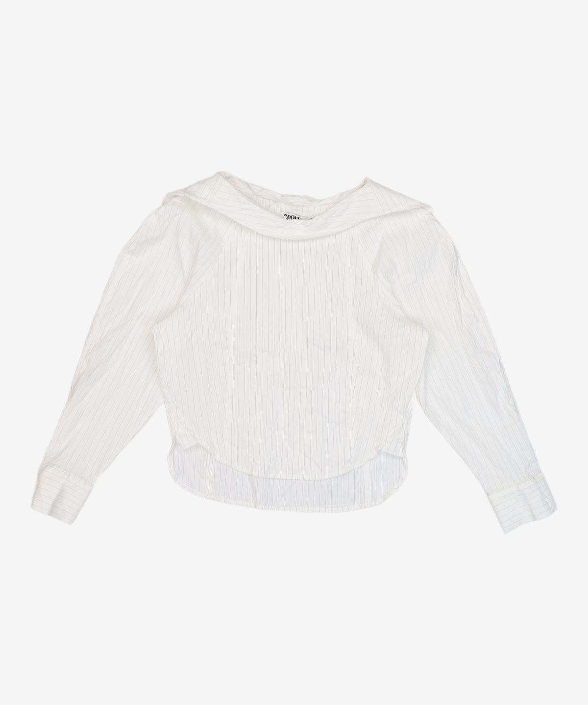 그로브(GROVE) ARIN BOAT NECK BLOUSE (2COLOR) FREE