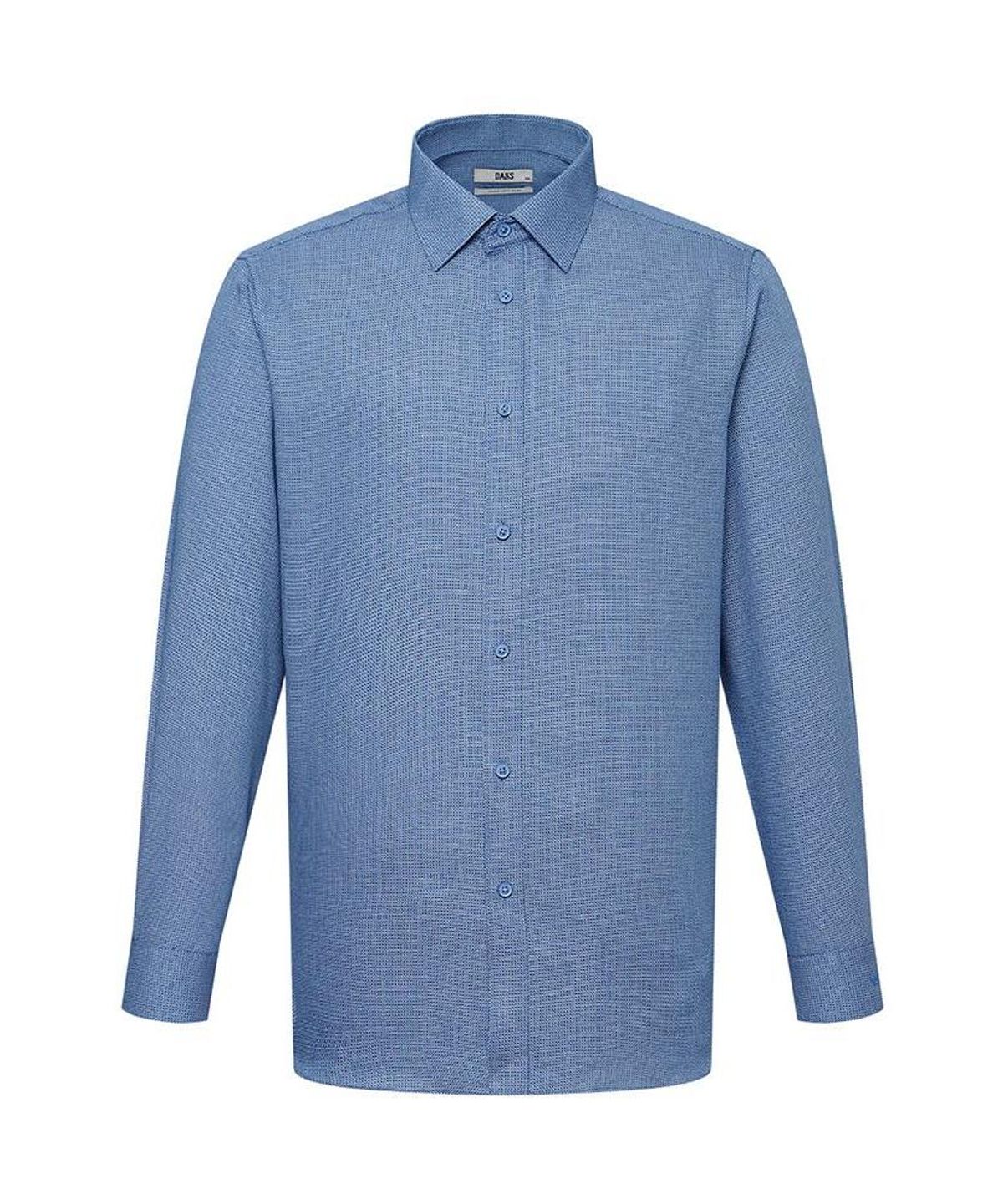 닥스셔츠(DAKS SHIRTS) 노케어 레이온혼방 스몰체크셔츠 컴포트슬림핏 네이비_DMA1SHDL220N1