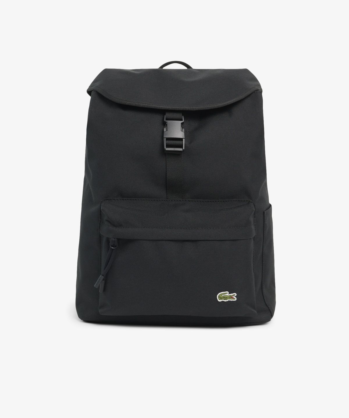 라코스테(LACOSTE) 남성 크록 플랩 스트링 백팩 NU9010N56N 000