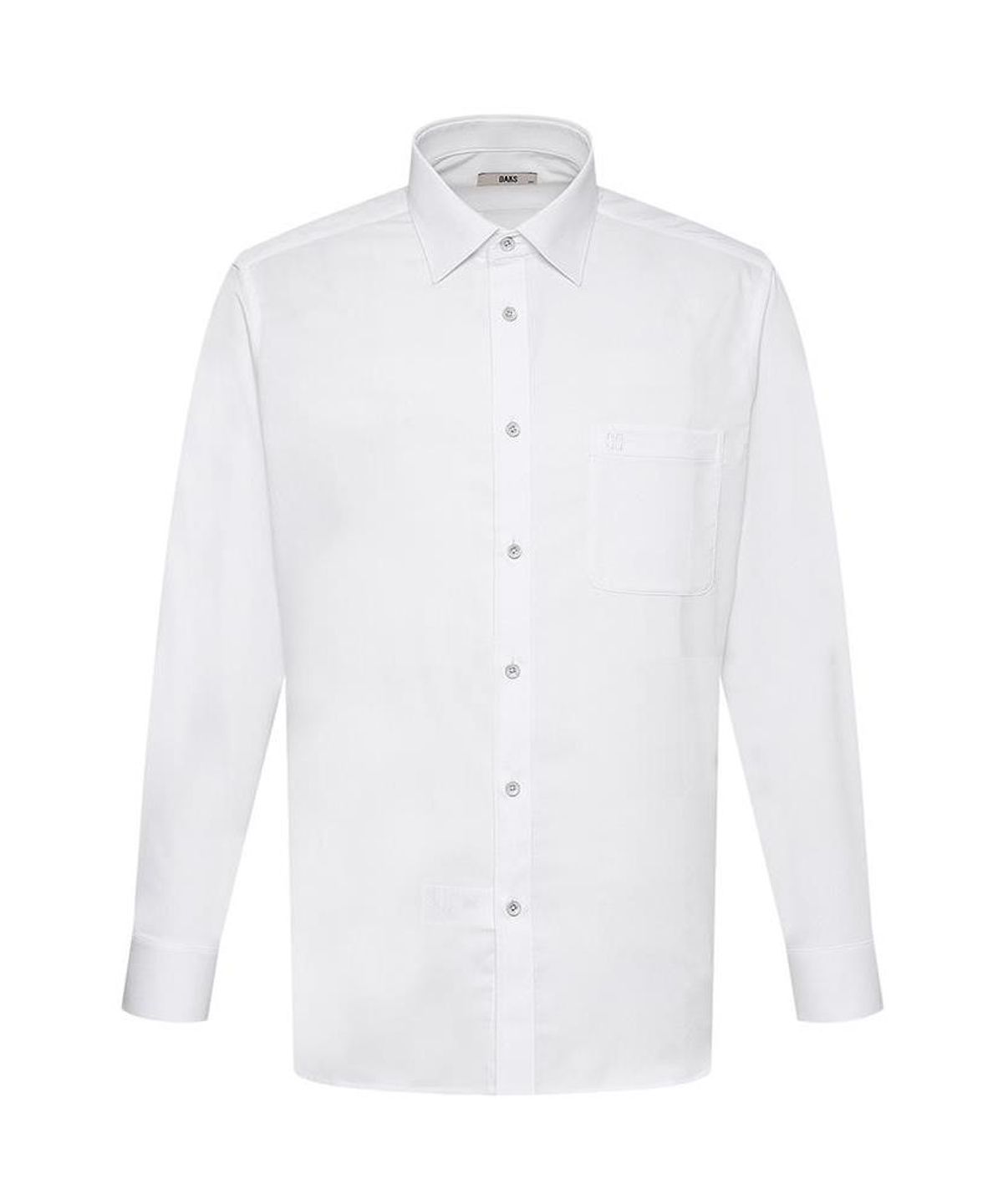 닥스셔츠(DAKS SHIRTS) 노케어 레이온혼방 솔리드 셔츠 레귤러핏 화이트_DMA1SHDL112A1