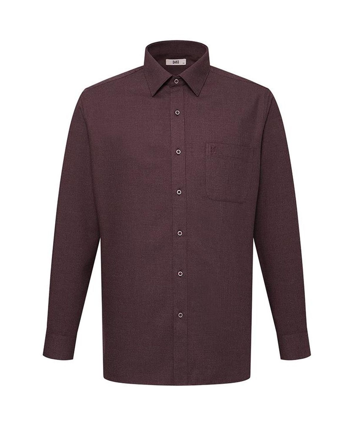 닥스셔츠(DAKS SHIRTS) 이지케어 폴리혼방 솔리드 셔츠 레귤러핏 레드_DLA2SHDL426R1