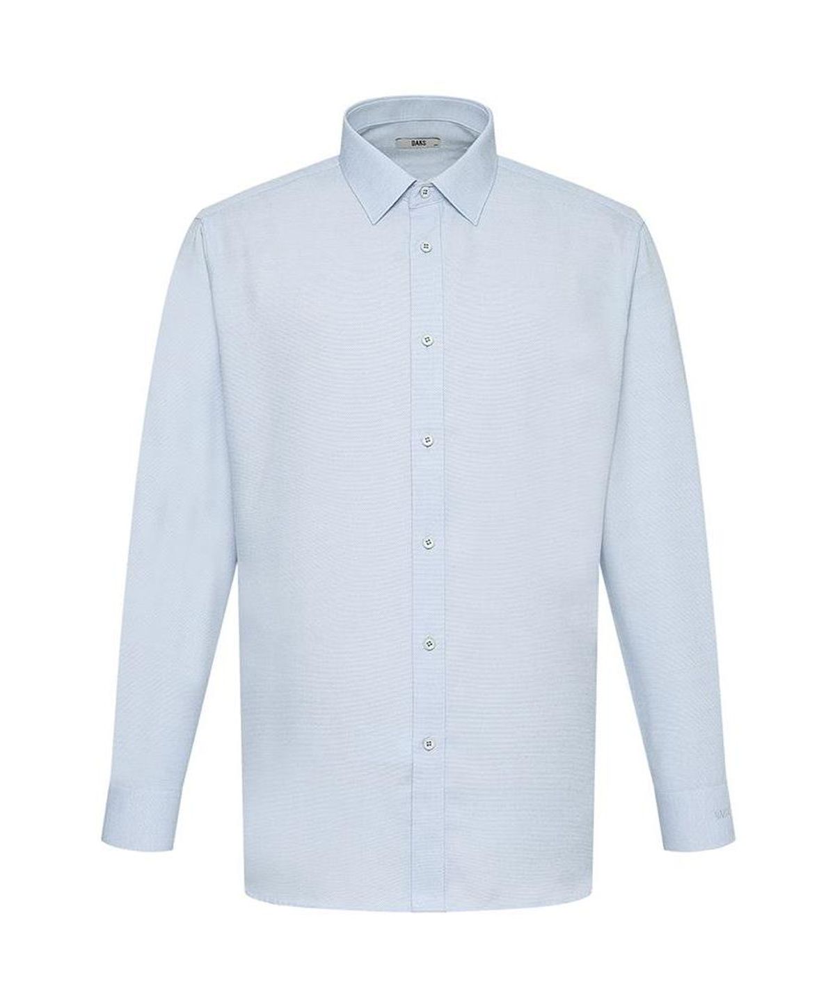 닥스셔츠(DAKS SHIRTS) 노케어 레이온혼방 솔리드 셔츠 레귤러핏 블루_DMA1SHDL126B1