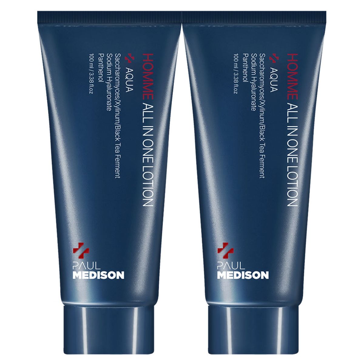 폴 메디슨(PAULMEDISON) 옴므 수분충전 올인원 아쿠아 로션 100ml 2개