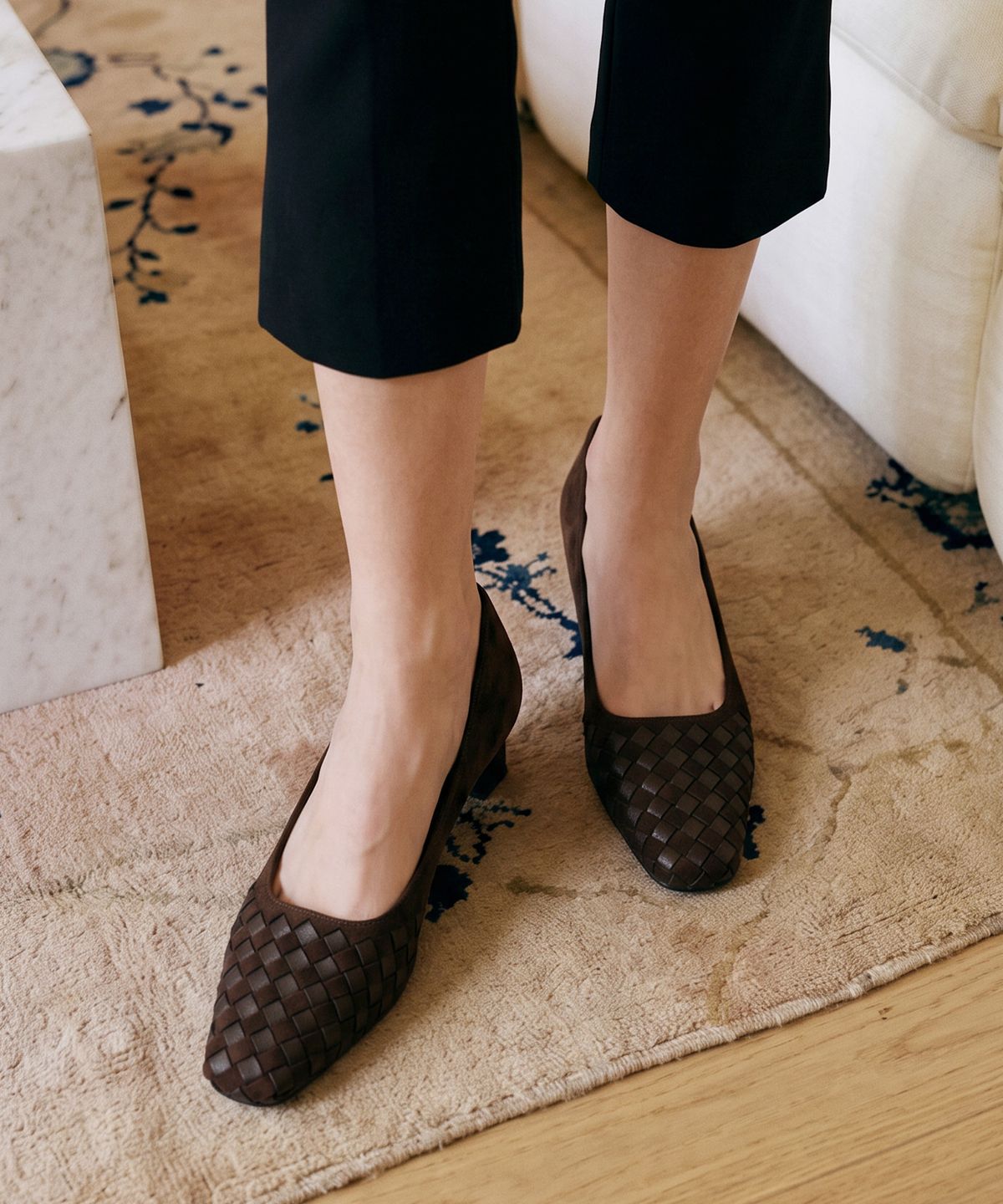 에델나인(EDEL9) Calen 칼렌 꼬임 펌프스 4cm