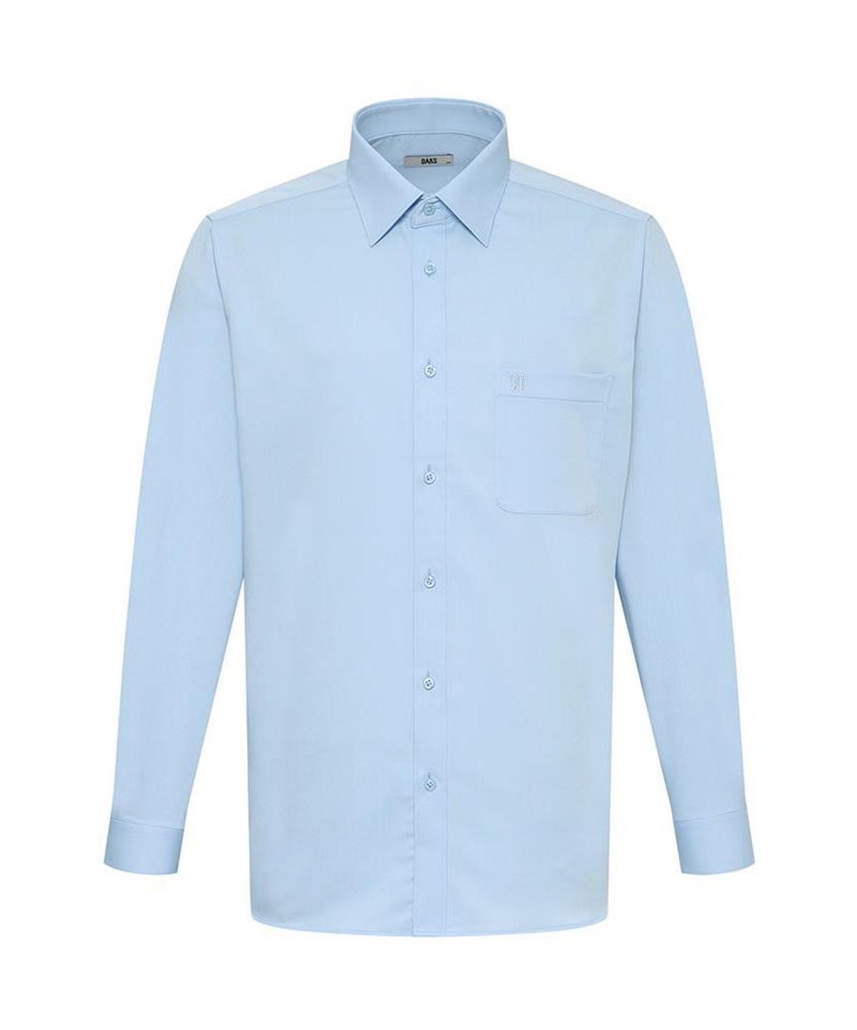 닥스셔츠(DAKS SHIRTS) 노케어 레이온혼방 솔리드 셔츠 레귤러핏 블루_DMA1SHDL105B1